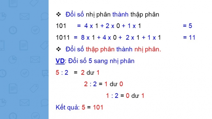 Giáo án PPT Tin học 6 cánh diều Bài 5: Dữ liệu trong máy tính