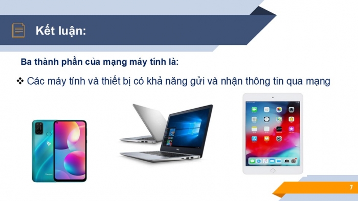 Giáo án PPT Tin học 6 cánh diều Bài 2: Các thành phần của mạng máy tính