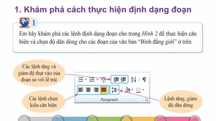 Giáo án PPT Tin học 6 cánh diều Bài 2: Trình bày trang, định dạng và in văn bản