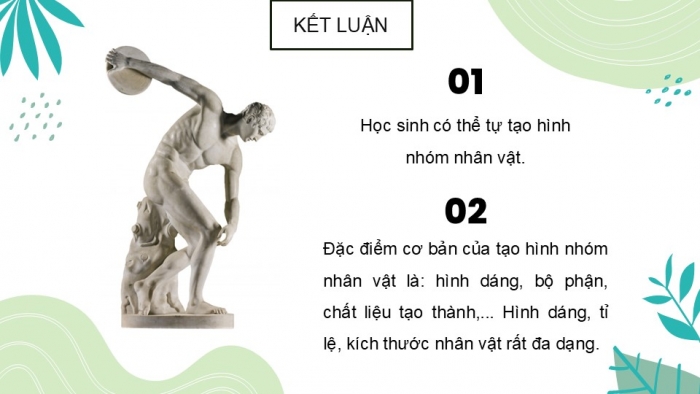 Giáo án PPT Mĩ thuật 6 cánh diều Bài 2: Tạo hình nhóm nhân vật