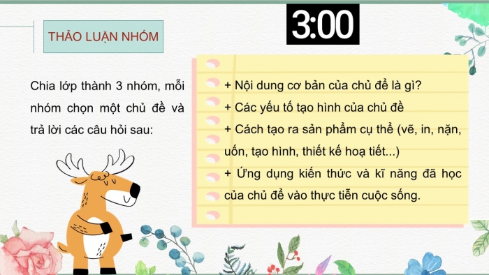 Giáo án PPT Mĩ thuật 6 cánh diều Bài 9: Ôn tập học kì I