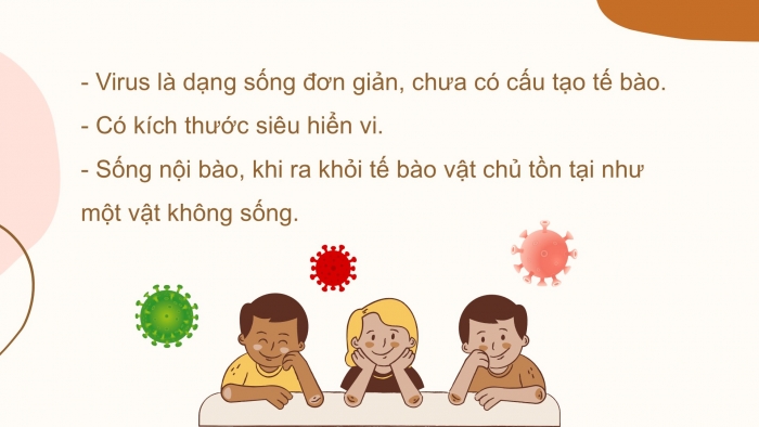 Giáo án PPT KHTN 6 chân trời Bài 24: Virus