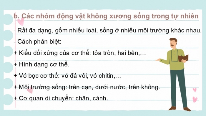 Giáo án PPT KHTN 6 chân trời Bài 31: Động vật