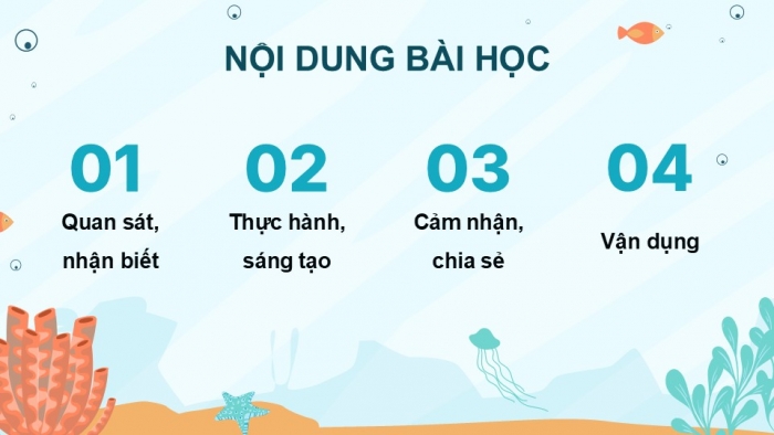 Giáo án điện tử Mĩ thuật 5 cánh diều Bài 10: Bảo vệ môi trường biển