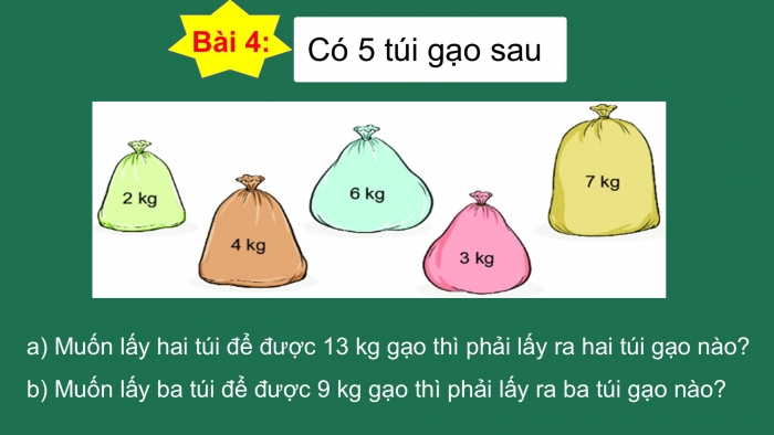 Giáo án PPT Toán 2 kết nối Bài 18: Luyện tập chung