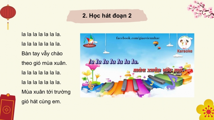 Giáo án PPT Âm nhạc 6 cánh diều Tiết 1: Hát bài Mùa xuân em tới trường, Trải nghiệm và khám phá