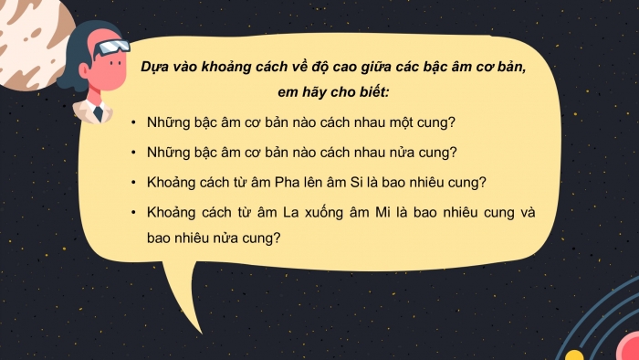 Giáo án PPT Âm nhạc 6 cánh diều Tiết 3: Bài đọc nhạc số 6, Cung và nửa cung, Nghe tác phẩm Romance, Đàn guitar và đàn accordion