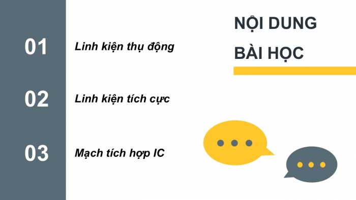 Giáo án điện tử Công nghệ 12 Điện - Điện tử Cánh diều Bài 15: Một số linh kiện điện tử phổ biến