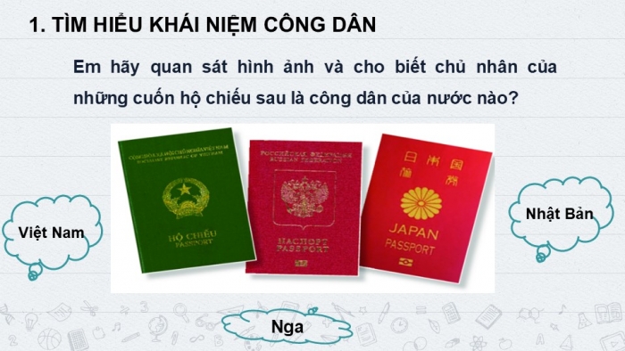 Giáo án PPT Công dân 6 kết nối Bài 9: Công dân nước Cộng hoà xã hội chủ nghĩa Việt Nam