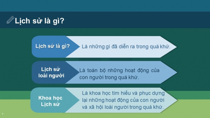 Giáo án PPT Lịch sử 6 cánh diều Bài 1: Lịch sử là gì?