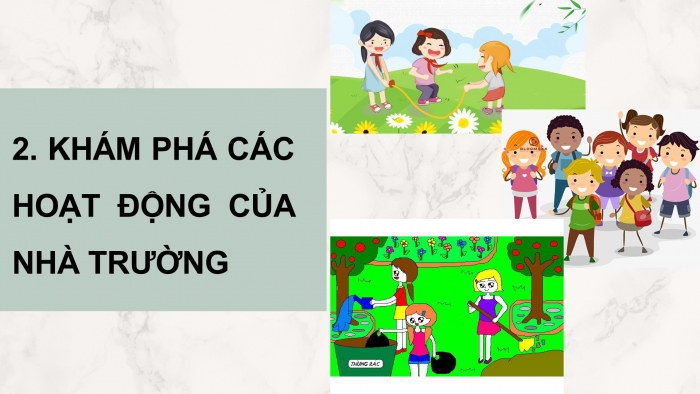 Giáo án PPT HĐTN 6 cánh diều Chủ đề 1: Trường học mới của em - Tuần 2