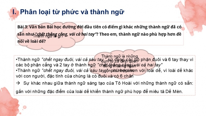 Giáo án PPT Ngữ văn 6 cánh diều Bài 6: Thực hành tiếng Việt