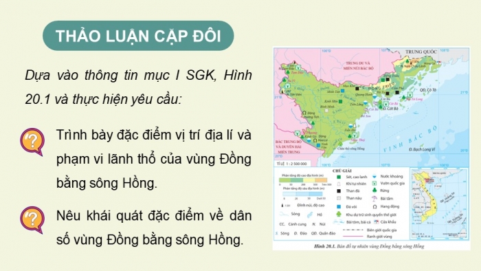 Giáo án điện tử Địa lí 12 cánh diều Bài 20: Phát triển kinh tế - xã hội ở Đồng bằng sông Hồng