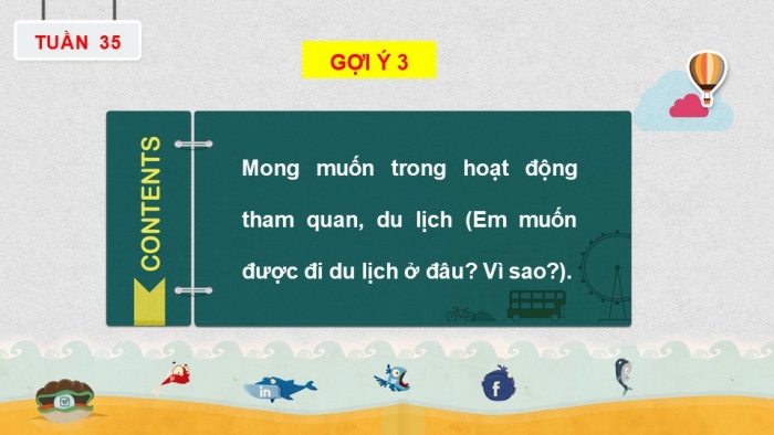 Giáo án PPT HĐTN 6 cánh diều Chủ đề 9: Kế hoạch hè - Tuần 35