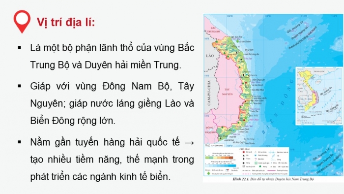 Giáo án điện tử Địa lí 12 cánh diều Bài 22: Phát triển kinh tế biển ở Duyên hải Nam Trung Bộ