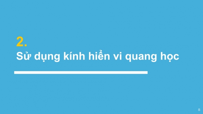 Giáo án PPT KHTN 6 kết nối Bài 4: Sử dụng kính hiển vi quang học