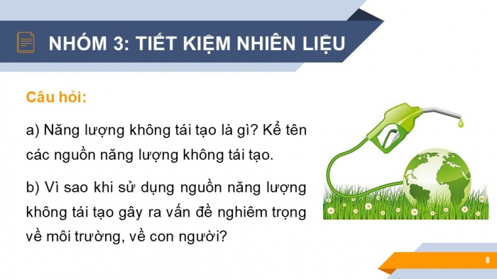 Giáo án PPT KHTN 6 kết nối Bài 51: Tiết kiệm năng lượng