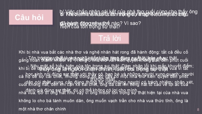 Giáo án PPT Công dân 6 chân trời Bài 4: Tôn trọng sự thật