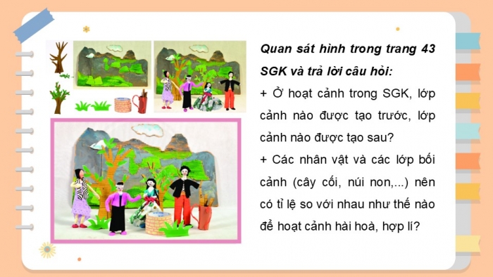 Giáo án PPT Mĩ thuật 6 chân trời Bài 3: Hoạt cảnh ngày hội