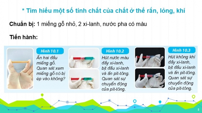 Giáo án PPT KHTN 6 kết nối Bài 10: Các thể của chất và sự chuyển thể