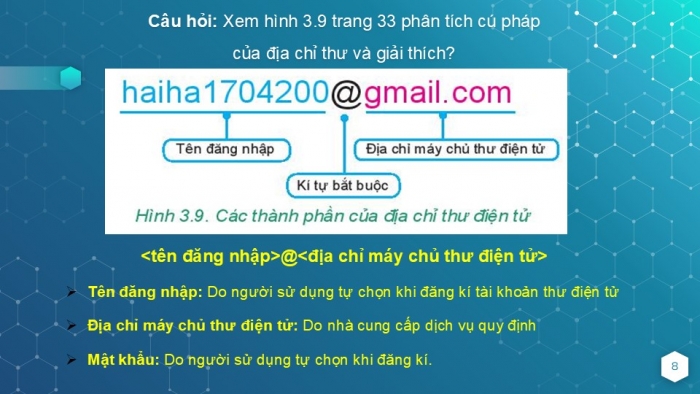 Giáo án PPT Tin học 6 kết nối Bài 8: Thư điện tử