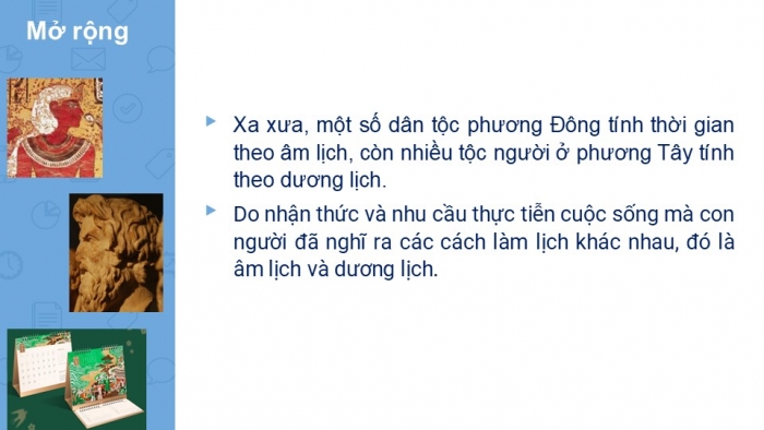 Giáo án PPT Lịch sử 6 chân trời Bài 2: Thời gian trong lịch sử