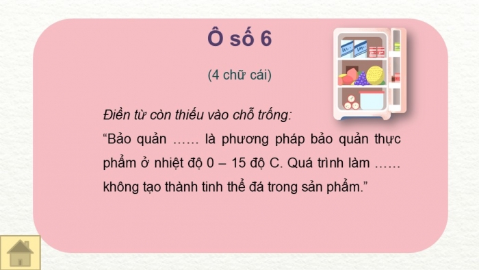 Giáo án PPT Công nghệ 6 kết nối Ôn tập Chương II