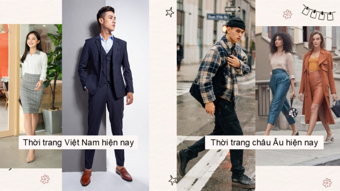 Giáo án PPT Công nghệ 6 kết nối Bài 9: Thời trang