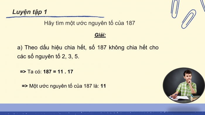 Giáo án PPT Toán 6 cánh diều Bài 11: Phân tích một số ra thừa số nguyên tố