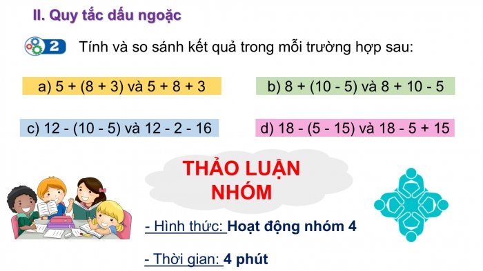 Giáo án PPT Toán 6 cánh diều Bài 4: Phép trừ số nguyên. Quy tắc dấu ngoặc