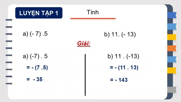 Giáo án PPT Toán 6 cánh diều Bài 5: Phép nhân các số nguyên