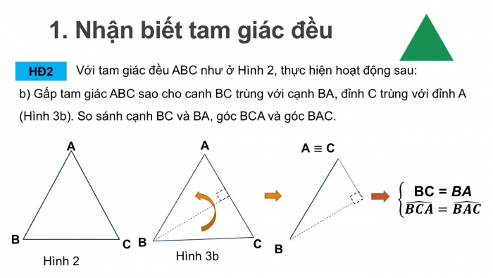 Giáo án PPT Toán 6 cánh diều Bài 1: Tam giác đều. Hình vuông. Lục giác đều