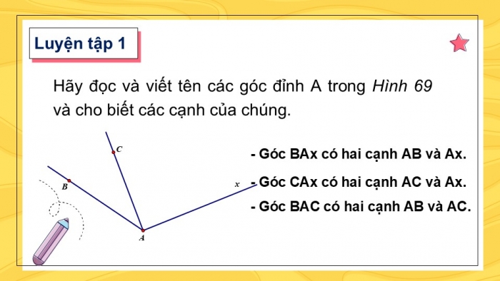 Giáo án PPT Toán 6 cánh diều Bài 5: Góc