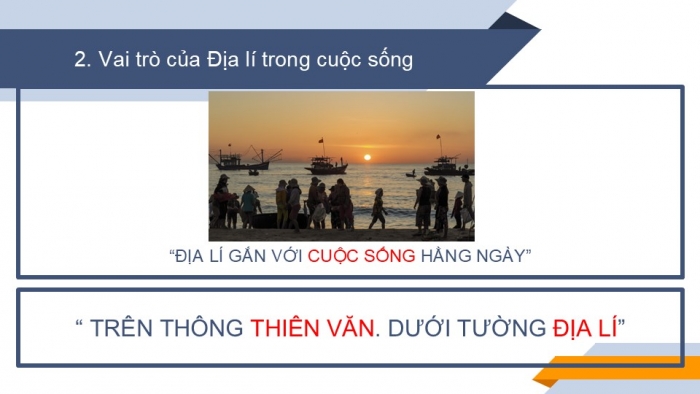 Giáo án PPT Địa lí 6 chân trời Bài mở đầu: Tại sao cần học địa lí?