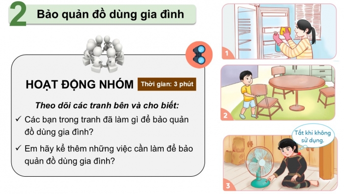 Giáo án PPT Đạo đức 2 cánh diều Bài 9: Bảo quản đồ dùng gia đình