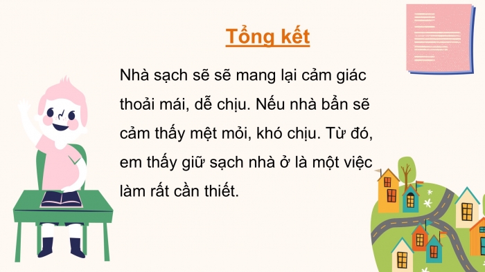 Giáo án PPT Tự nhiên và Xã hội 2 cánh diều Bài 4: Giữ vệ sinh nhà ở