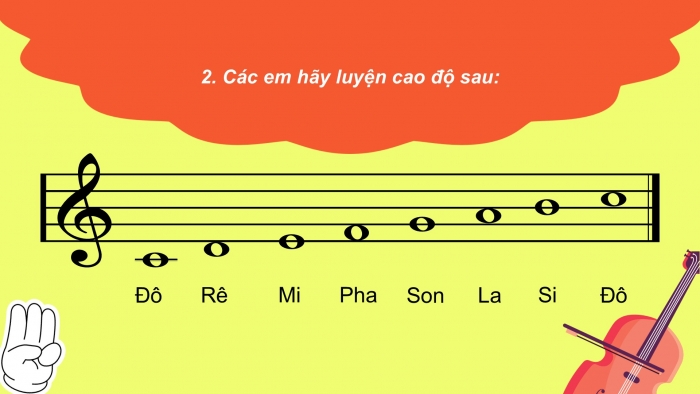 Giáo án PPT Âm nhạc 6 chân trời Tiết 15: Bài đọc nhạc số 4, Cung và nửa cung