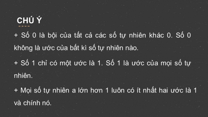 Giáo án PPT Toán 6 chân trời Bài 9: Ước và bội