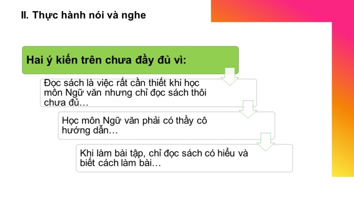 Giáo án PPT Ngữ văn 6 chân trời Bài 1: Thảo luận nhóm nhỏ về một vấn đề cần có giải pháp thống nhất