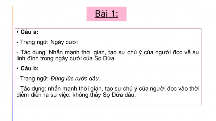 Giáo án PPT Ngữ văn 6 chân trời Bài 2: Thực hành tiếng Việt