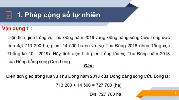 Giáo án PPT Toán 6 kết nối Bài 4: Phép cộng và phép trừ số tự nhiên