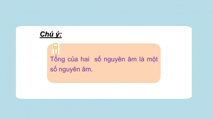 Giáo án PPT Toán 6 kết nối Bài 14: Phép cộng và phép trừ số nguyên