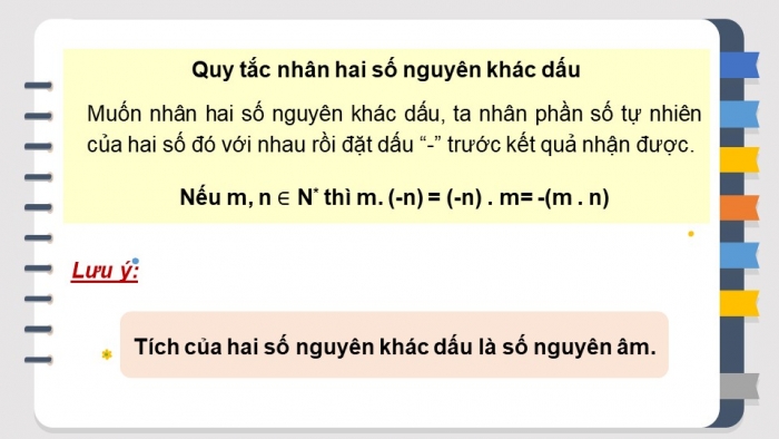 Giáo án PPT Toán 6 kết nối Bài 16: Phép nhân số nguyên