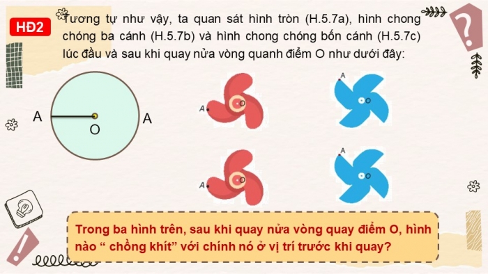 Giáo án PPT Toán 6 kết nối Bài 22: Hình có tâm đối xứng