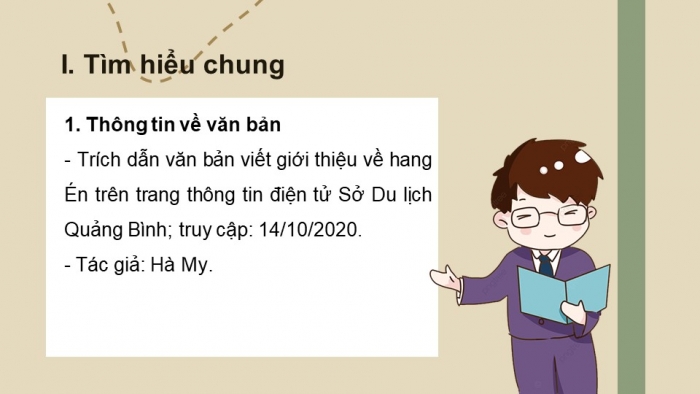 Giáo án PPT Ngữ văn 6 kết nối Bài 5: Hang Én