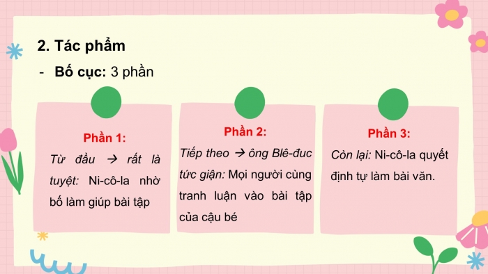 Giáo án PPT Ngữ văn 6 kết nối Bài 8: Bài tập làm văn