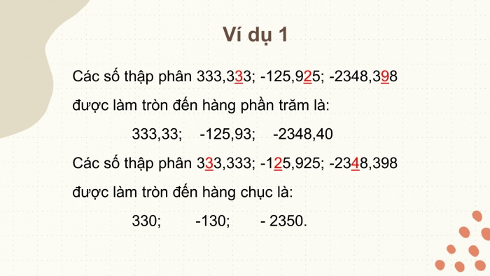 Giáo án PPT Toán 6 chân trời Bài 3: Làm tròn số thập phân và ước lượng kết quả