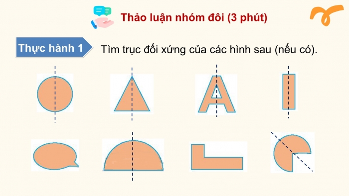 Giáo án PPT Toán 6 chân trời Bài 1: Hình có trục đối xứng