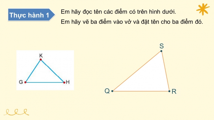 Giáo án PPT Toán 6 chân trời Bài 1: Điểm. Đường thẳng