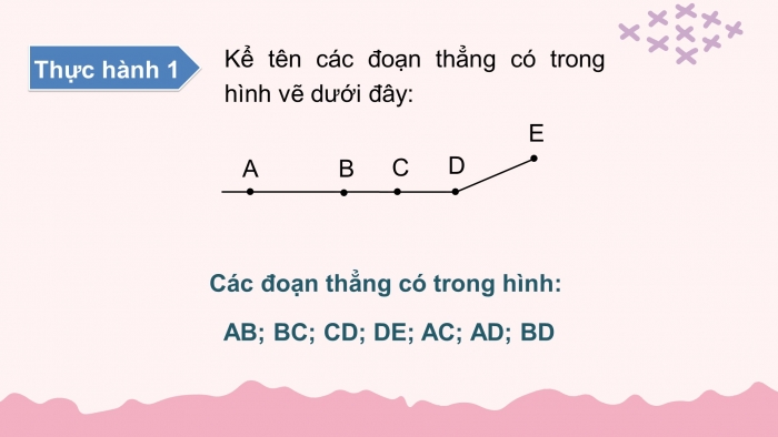 Giáo án PPT Toán 6 chân trời Bài 4: Đoạn thẳng. Độ dài đoạn thẳng